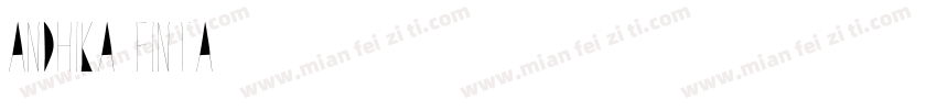 Andhika Finta字体转换